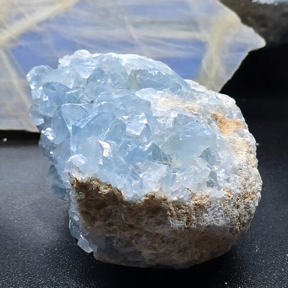Celestite Cluster – Angelic Calm & Higher Connection - Picture 2 of 6